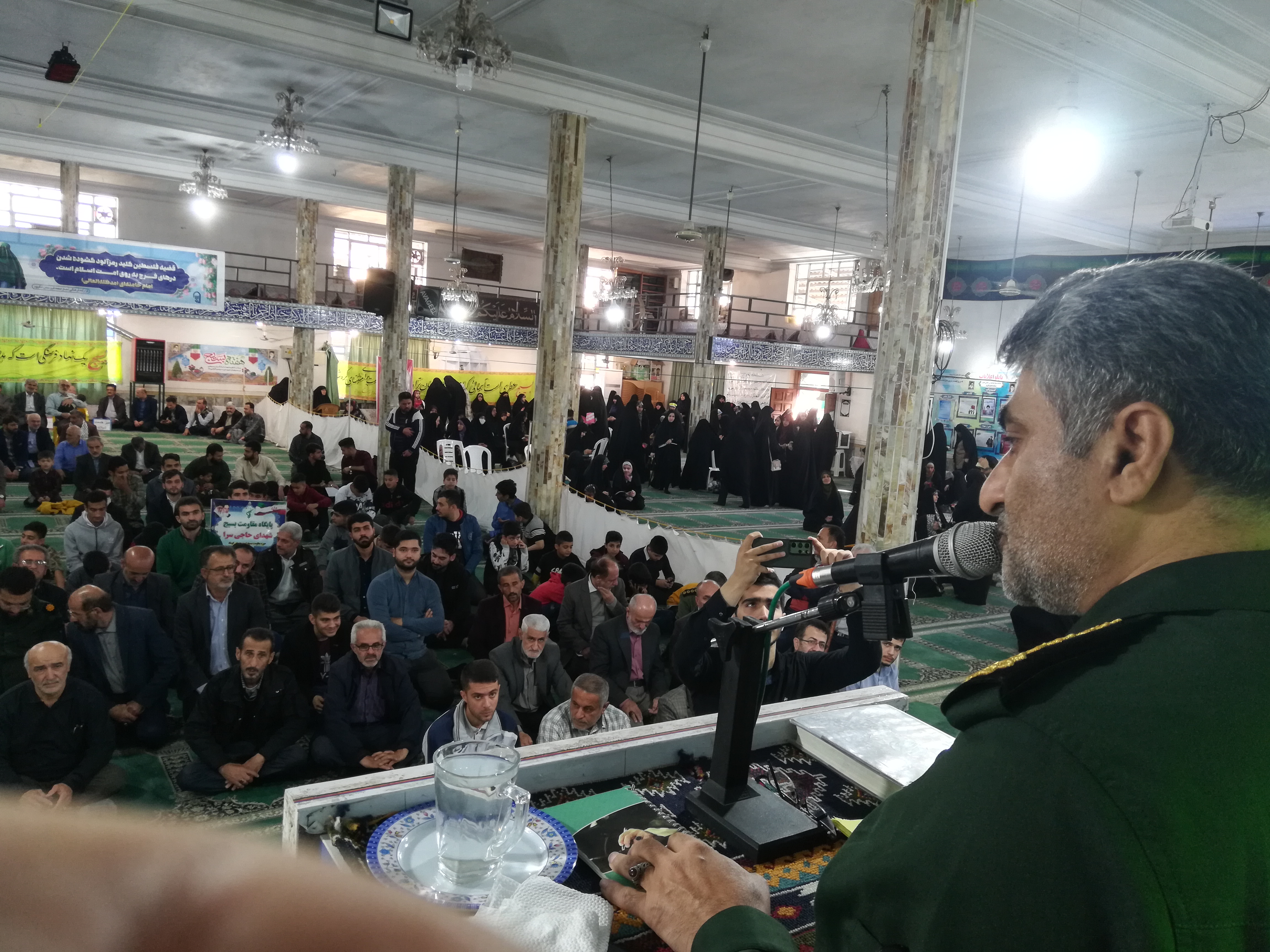 جانشین سپاه قدس گیلان در رزمایش اقتدار بسیجیان لنگرود: بسیج در همه عرصه ها در کنار مردم بوده است.