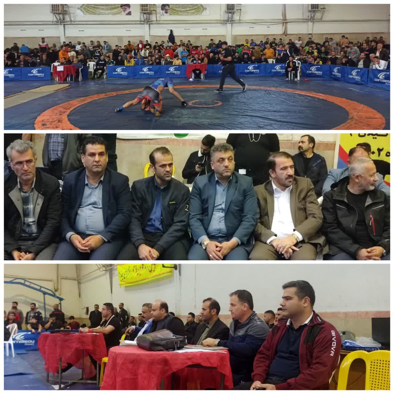 شهرداری لنگرود قهرمان مسابقات کشتی فرنگی و نائب قهرمان مسابقات کشتی آزاد شد