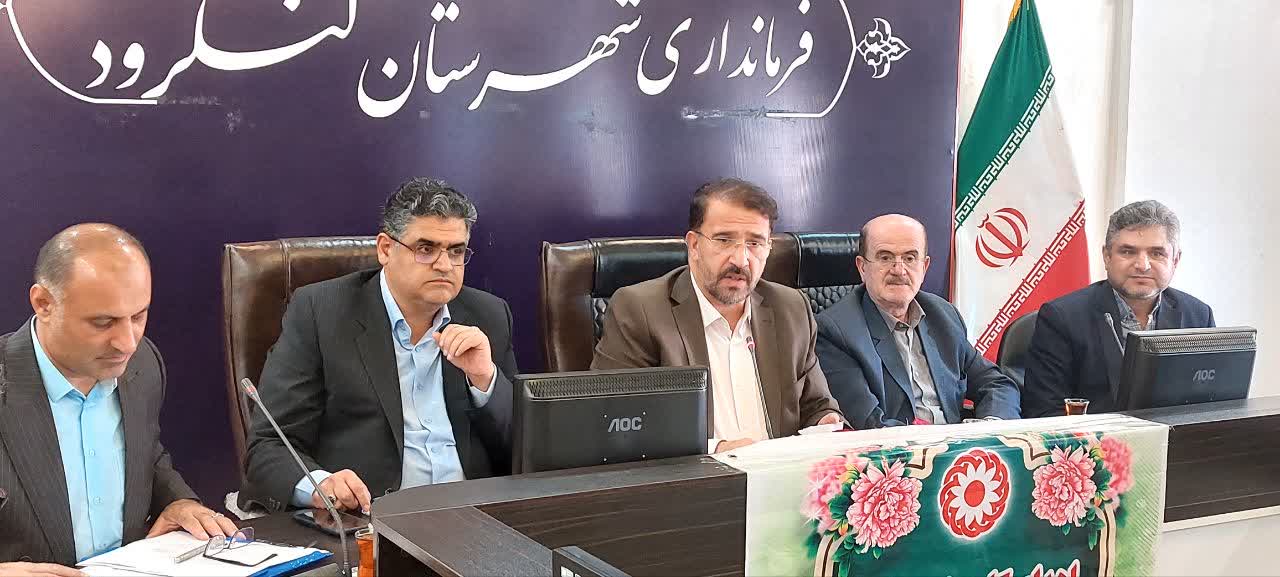فرماندار لنگرود در آئین اهدای کلید واحدهای مسکونی به توانخواهان و مددجویان بهزیستی؛