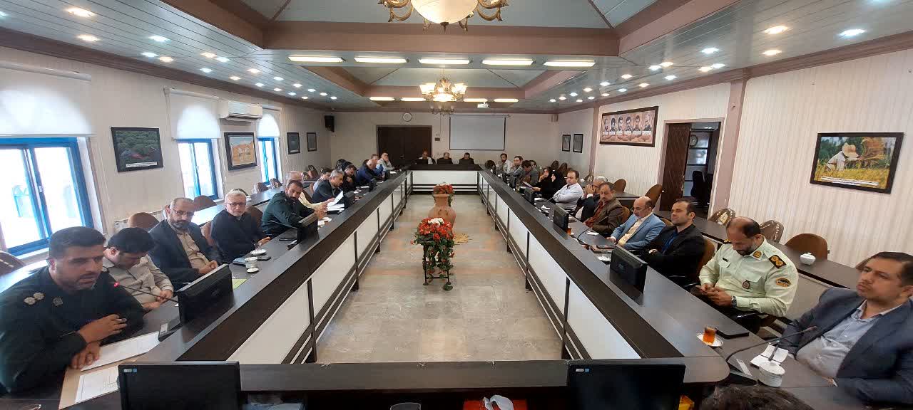 جلسه ستاد بزرگداشت هفته دفاع مقدس شهرستان لنگرود برگزار شد