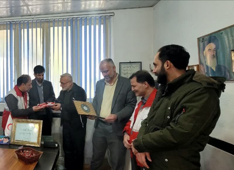خانه هلال شهری شهید غلامرضا سعیدی چالکیاسر لنگرود برگزیده جمعیت هلال احمر استان گیلان شد