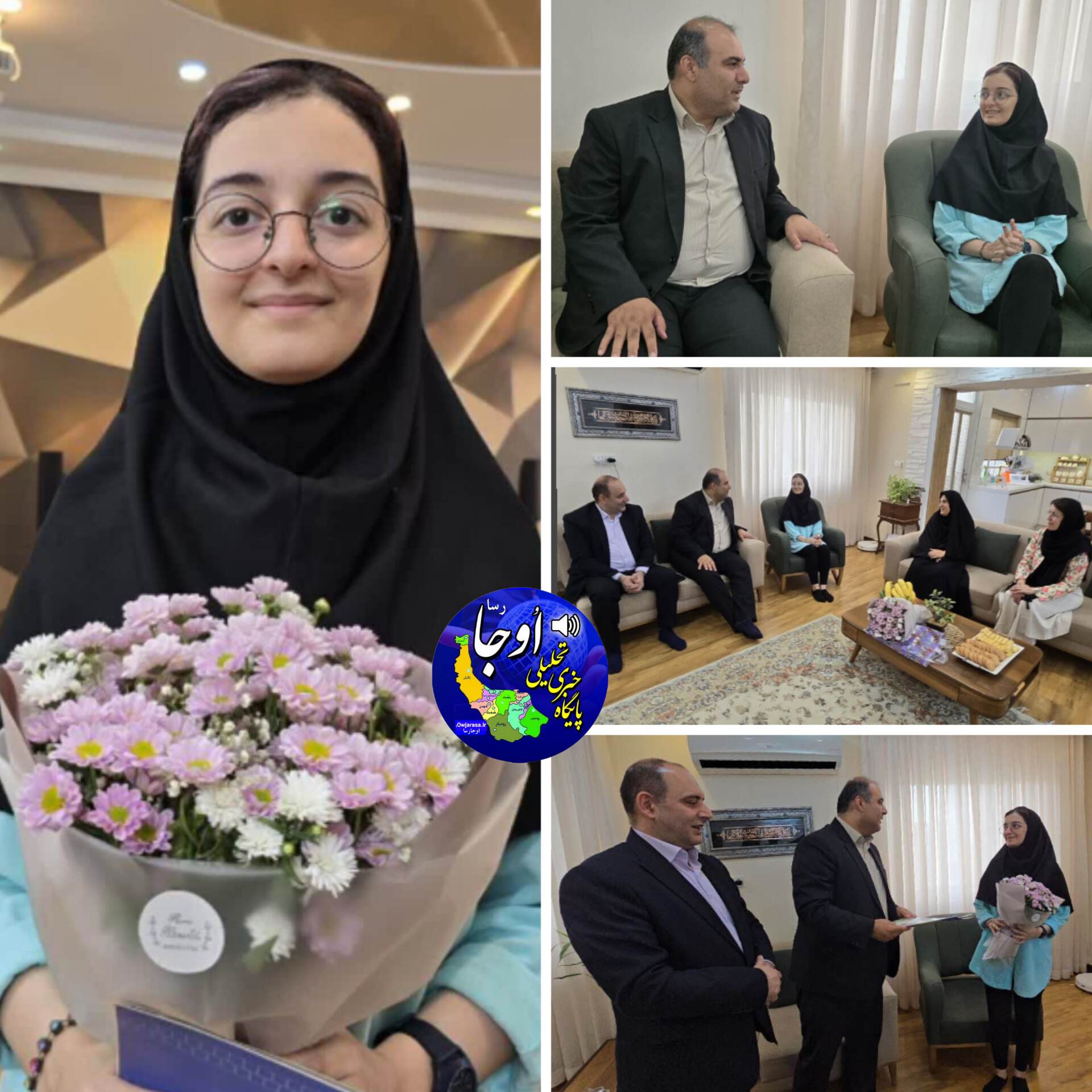 تقدیر فرماندار از دانش آموز لنگرودی دارای رتبه ١٢ کنکور سراسری