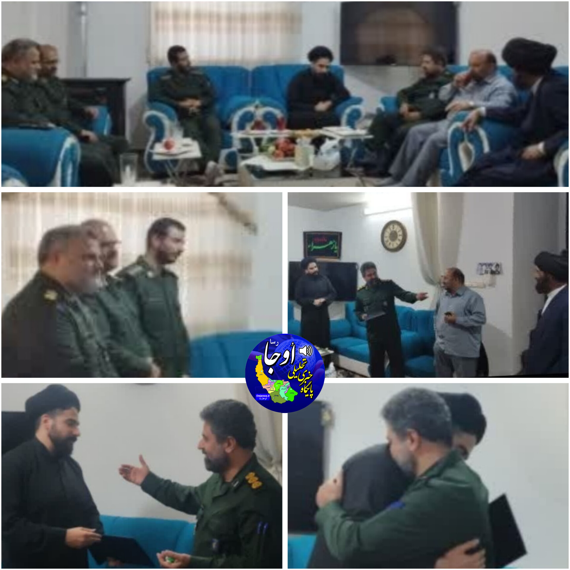 دیدار و تکریم از سادات در شهرستان لنگرود