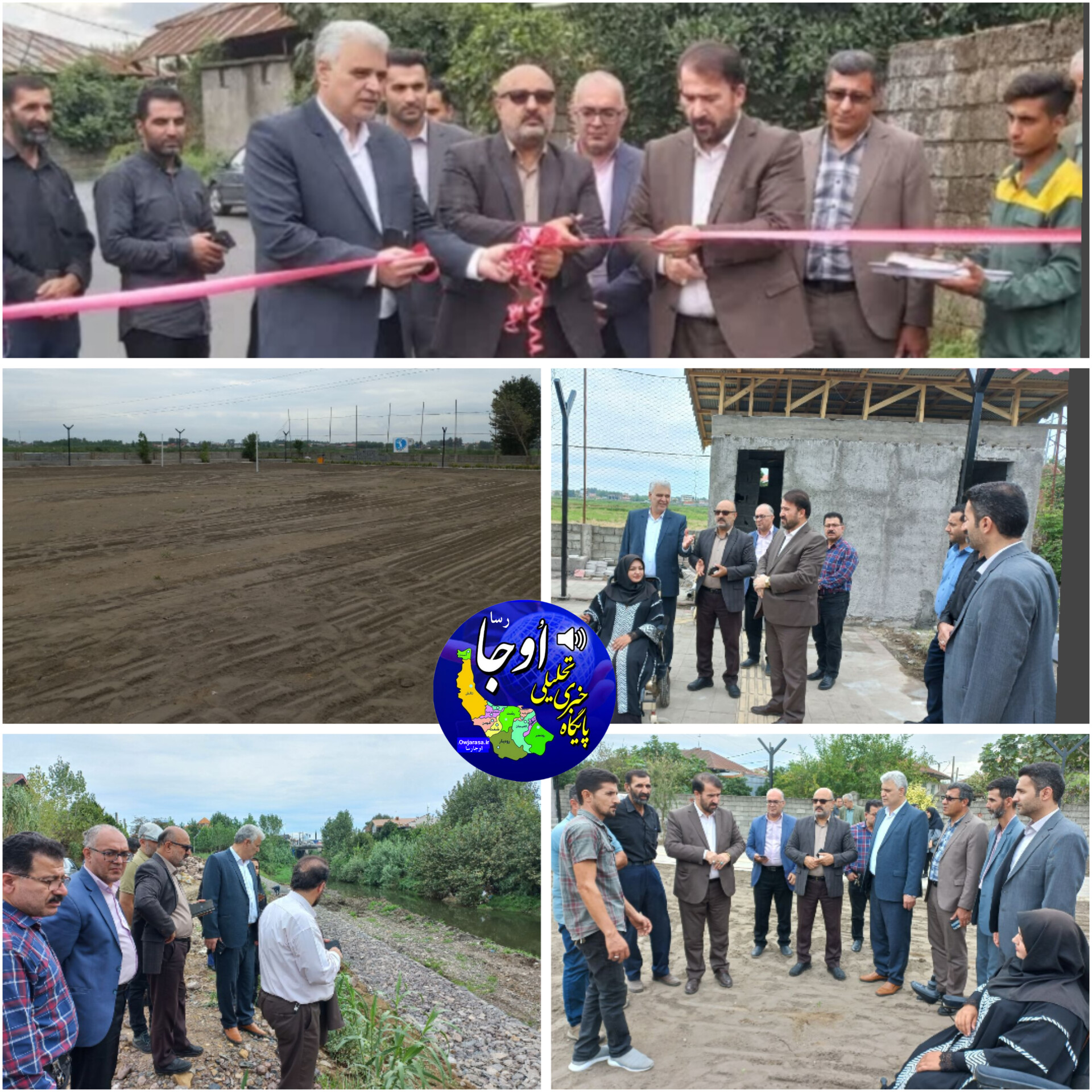 افتتاح ٣ پروژه شهرداری شلمان در هفته دولت