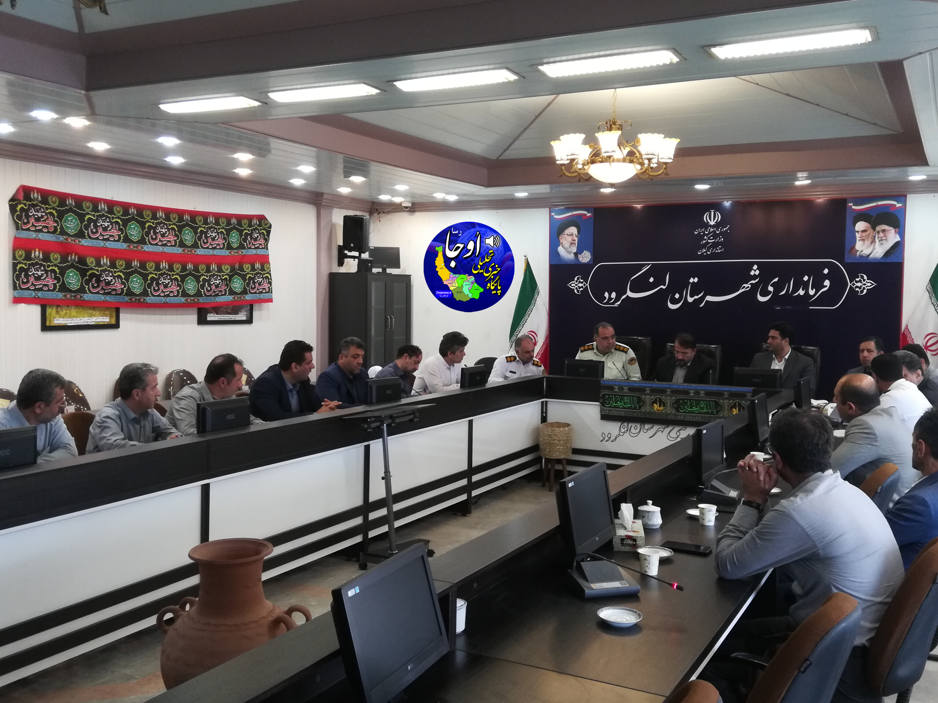  جلسه شورای ترافیک شهرستان لنگرود برگزار شد