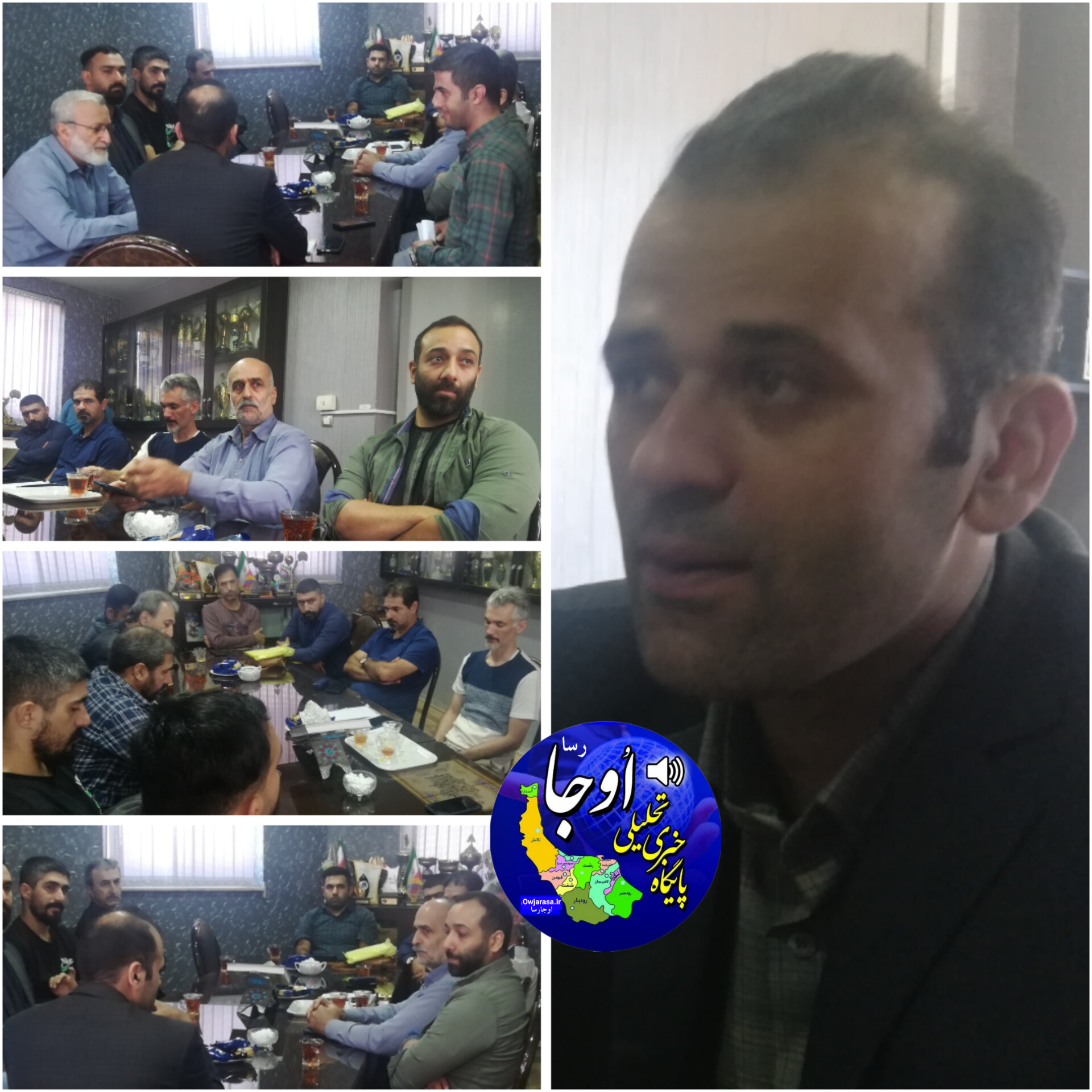 نشست صمیمی رئیس اداره ورزش و جوانان شهرستان لنگرود با روسای هیئت های ورزشی برگزار شد