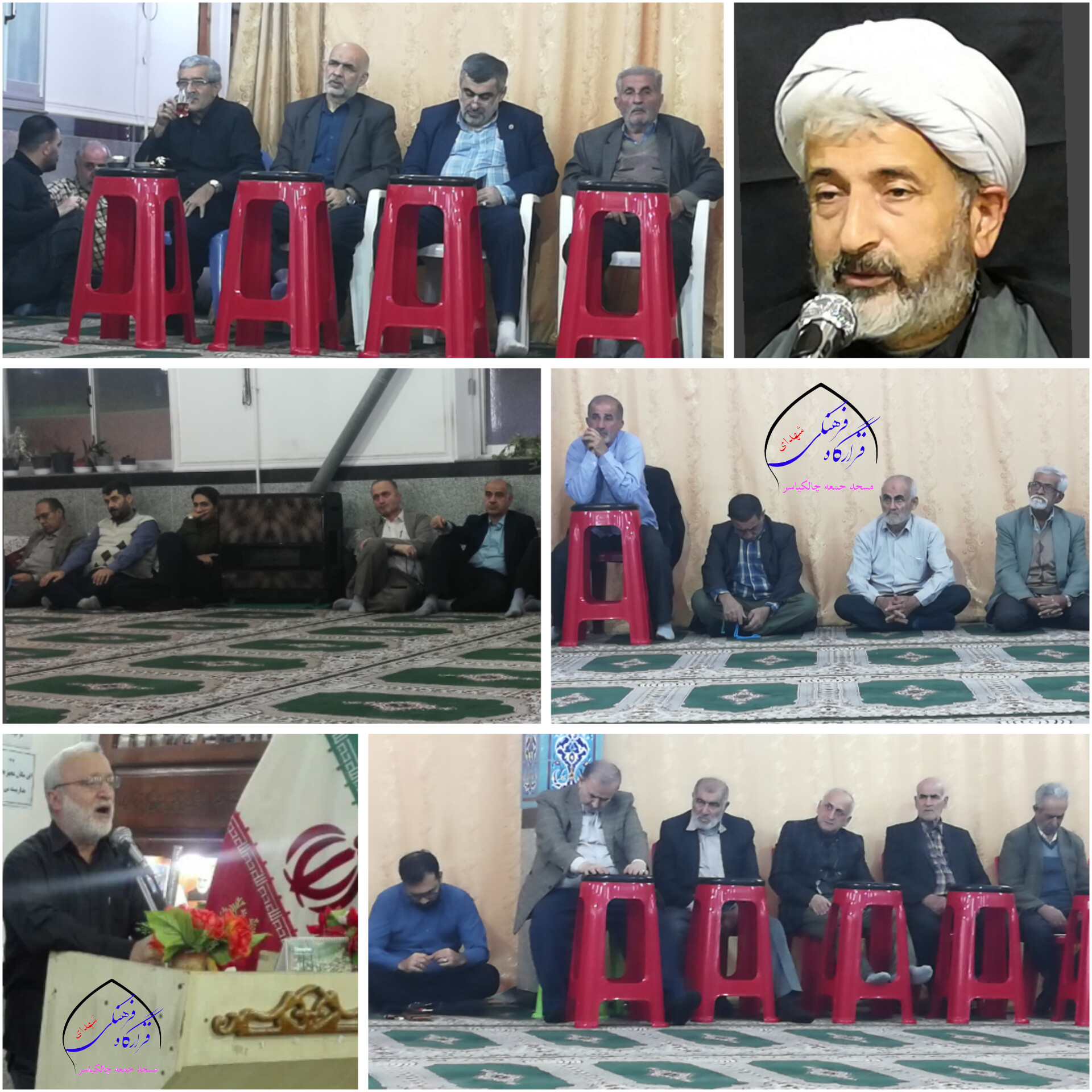 مراسم سالروز وفات حضرت ام البنین (س) در چالکياسر لنگرود برگزار شد