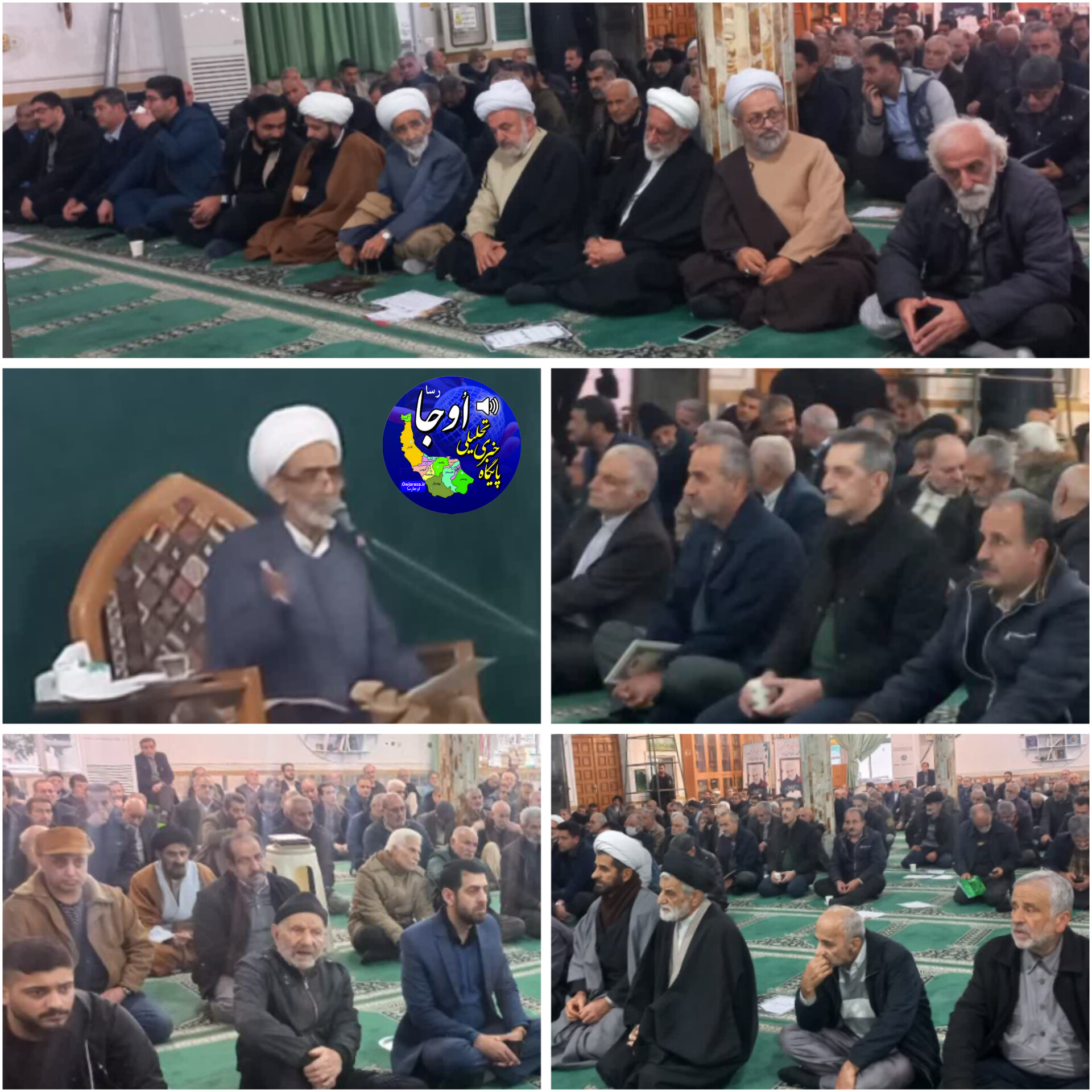 مراسم سومین روز درگذشت مرحوم شیخ هادی خالقی لنگرودی برگزار شد