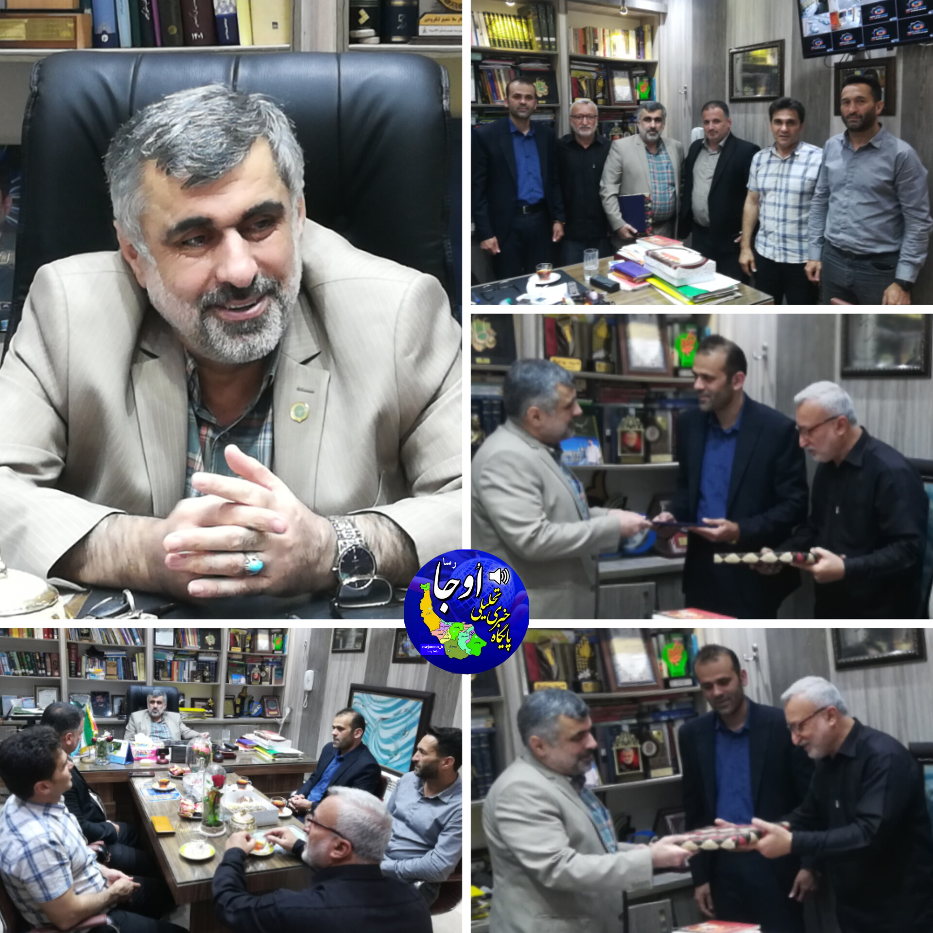 بمناسبت ۲۶ مرداد ماه از آزاده سرافراز شهرستان لنگرود تجلیل شد