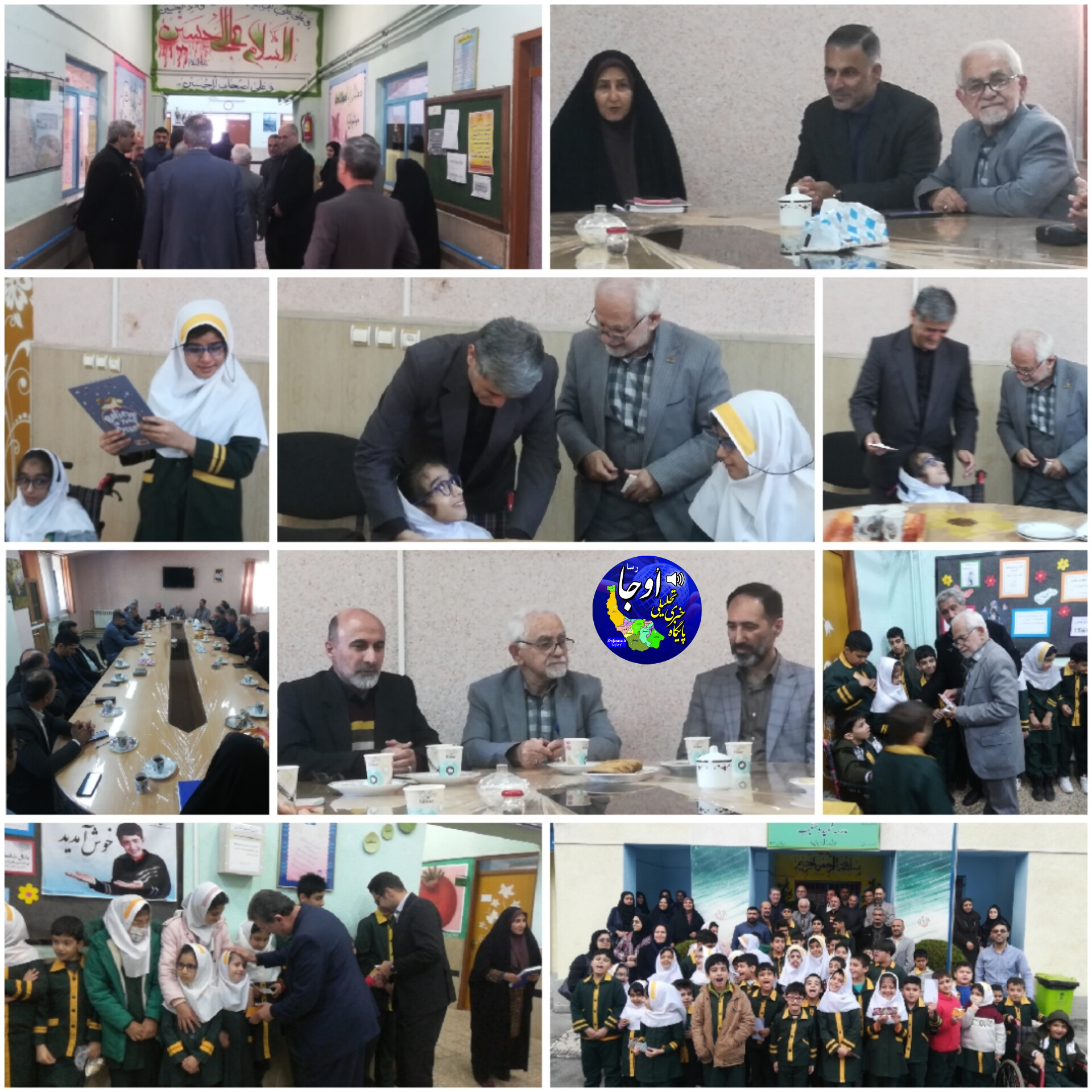 بازدید مجمع خیرین مدرسه ساز از مدرسه شهید دستغیب لنگرود
