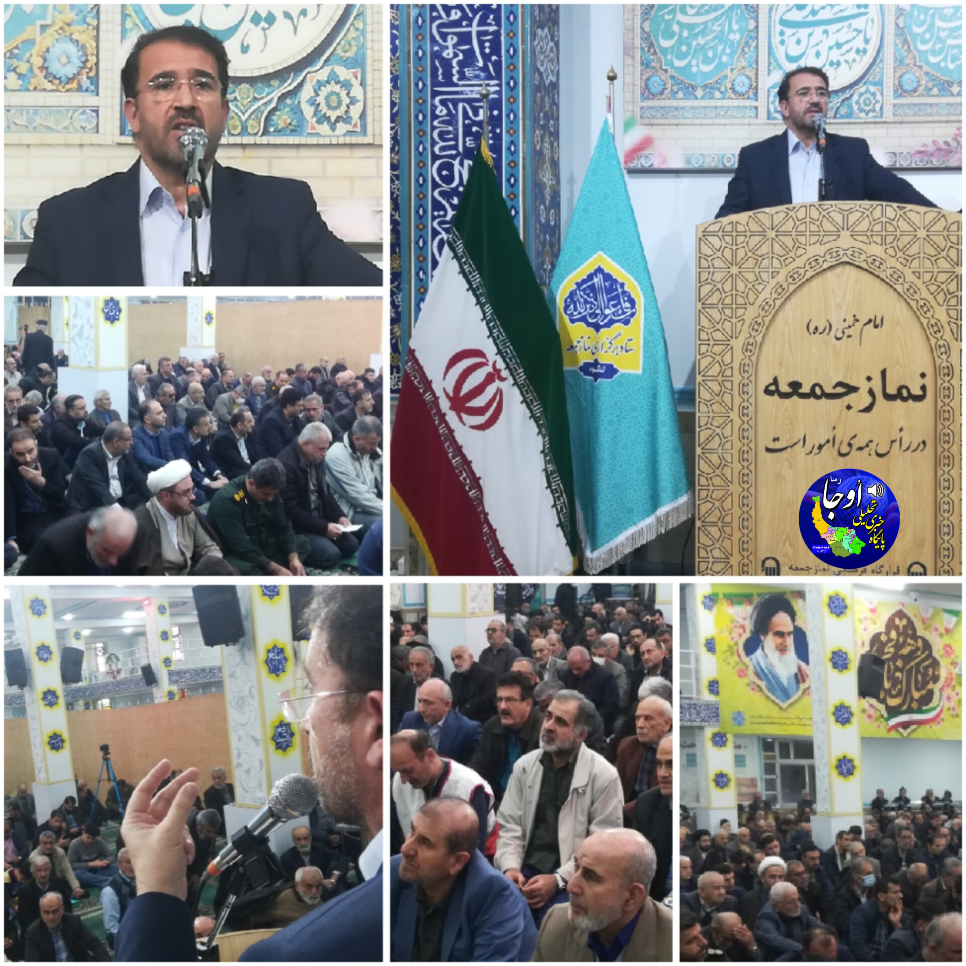 سخنرانی فرماندار لنگرود در نماز جمعه و اولین روز دهه مبارک فجر 