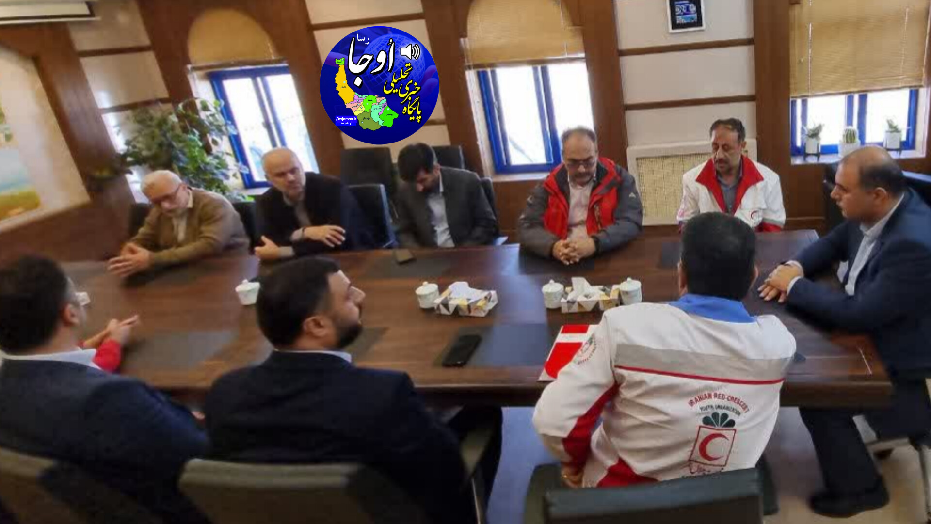 آئین تودیع و معارفه سرپرست جمعیت هلال احمر شهرستان لنگرود برگزار شد