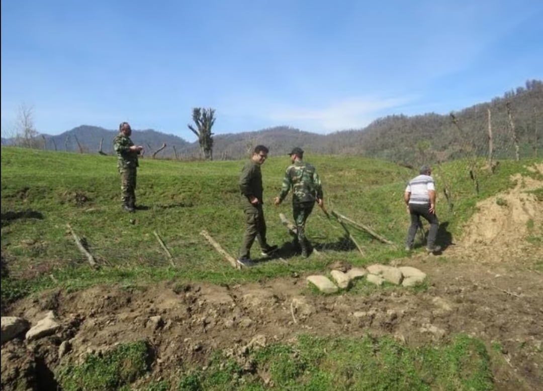 آزادسازی ۲۰۰۰ متر مربع از اراضی ملی لنگرود